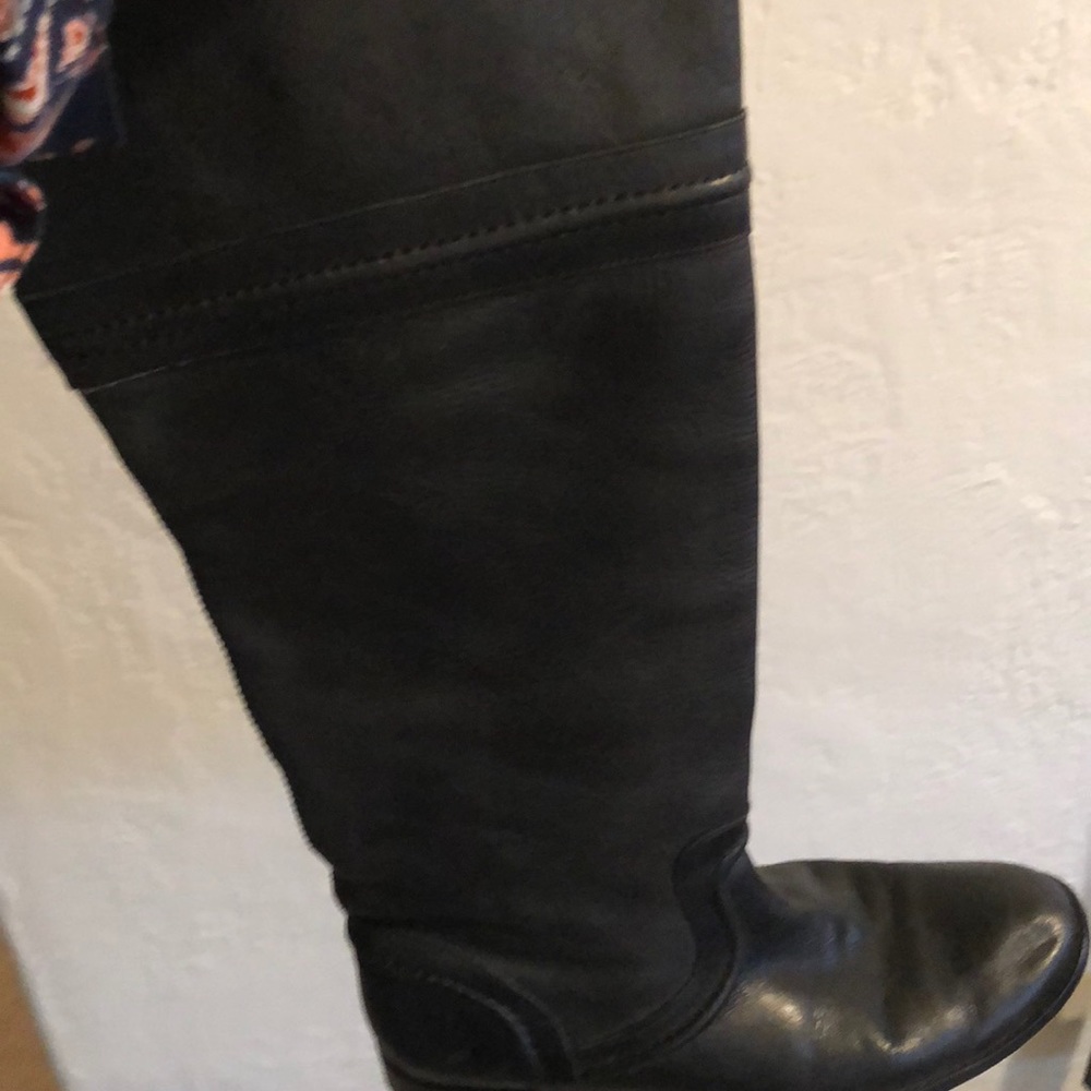 Black Frye Trapunto pull on boots